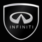 INFINTI LOGO PROJECROTR أضواء Nr.22 (الكمية 1 = 1 مجموعات / 2 أضواء الباب)