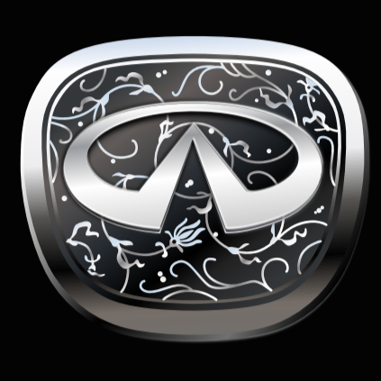INFINTI LOGO PROJECROTR LIGHTS Nr.23 (quantité 1 = 1 ensemble/2 feux de porte)