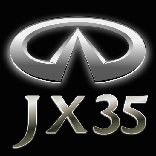 ÉCLAIRAGE DE PROJECTEUR INFINITI JX35 LOGO N ° 69 (quantité 1 = 1 jeux / 2 lumières de porte)