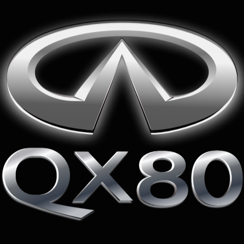 INFINTI QX80 LOGO PROJECROTR LIGHTS Nr.50 (quantité 1 = 1 ensemble/2 feux de porte)