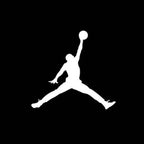 JORDAN Logo Nr.243 quantità 1 = 1 set/2 luci porta)