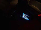 MINI S LOGO PROJECROTR LIGHTS Nr.52 (cantidad 1 = 2 Película de logotipo / 2 luces de puerta)