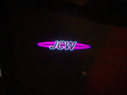 JOHN COOPER WORKS LOGO PROJECROTR LIGHTS Nr.118 (cantidad 1 = 2 logo película / 2 luces de puerta)