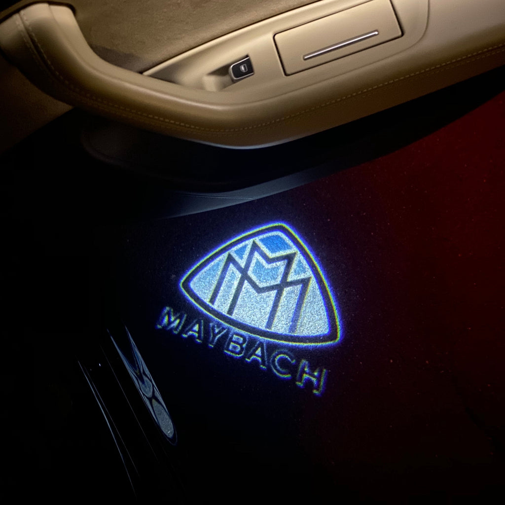 MAYBACH LOGO PROJECTOT LIGHTS Nr.28 (Menge 1 = 2 Logofolien /2 Türleuchten)