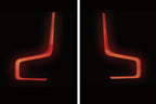 Volvo LOGO PROJECROTR LIGHTS Nr.138 (cantidad 1 = 2 logo película / 2 luces de puerta)