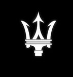 Maserati LOGO PROJECROTR LIGHTS Nr.01 (Anzahl 1 = 1 Sets / 2 Türleuchten)