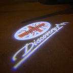 LUCES DE PROYECTOR CON LOGO Land Rover Nr.04 (cantidad 1 = 1 juegos / 2 luces de puerta)