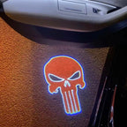 Punisher Logo Nr.205 (Menge 1 = 2 Logofilme /2 Türleuchten)