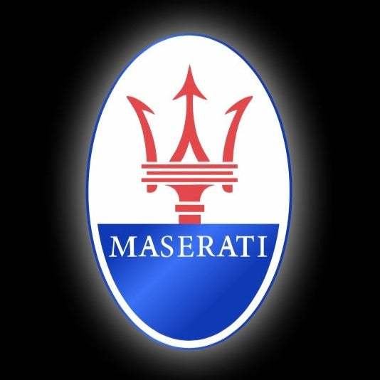 Maserati LOGO PROJECROTR LIGHTS Nr.01 (quantità 1 = 1 set / 2 luci porta)