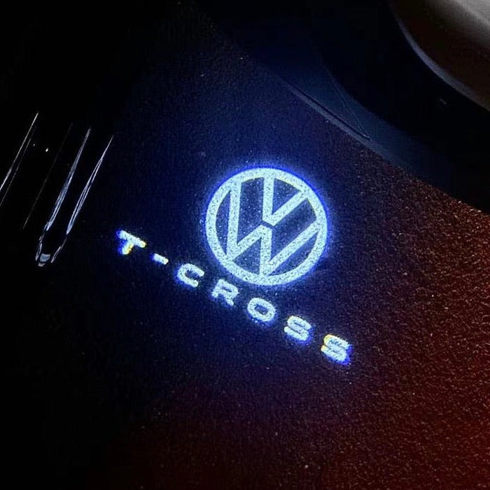Volkswagen Door lights Logo Nr. 12 (quantité 1 = 2 Logo Films /2 feux de porte)