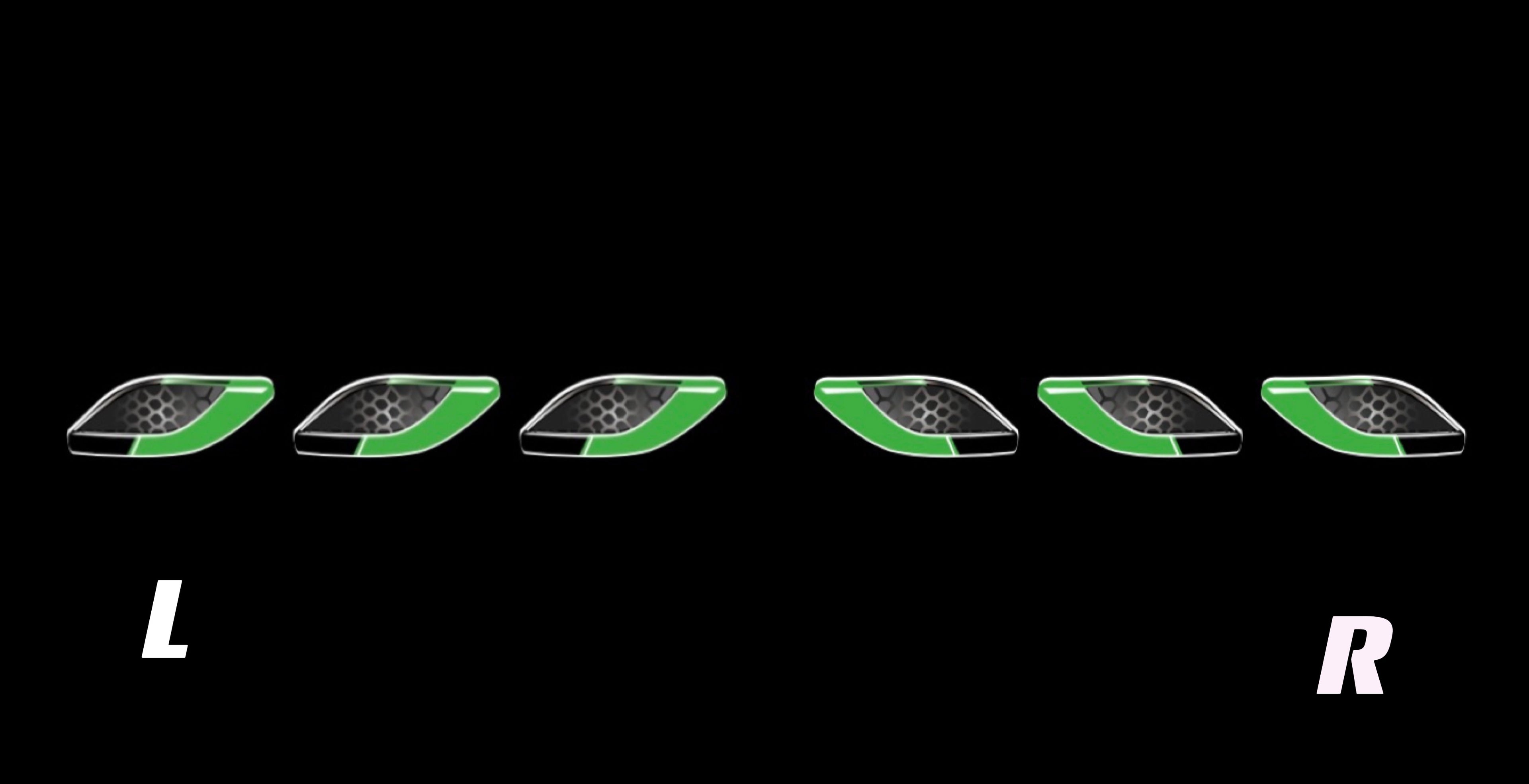 Maserati Original LOGO PROJECROTR LIGHTS Nr.37 (quantity 1 = 1 sets/2 door lights)