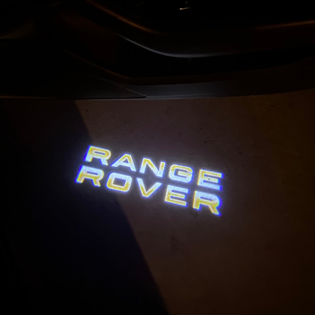 LUCI PROIETTORI LOGO Land Rover Nr.04 (quantità 1 = 1 set / 2 luci porta)