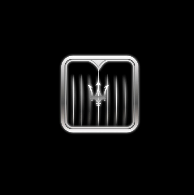 Maserati LOGO PROJECROTR LIGHTS Nr.01 (quantité 1 = 1 jeux / 2 feux de porte)