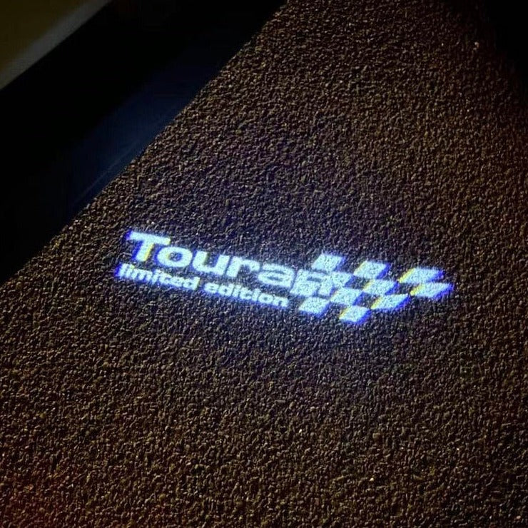 Feux de porte Volkswagen Logo Nr. 162 (quantité 1 = 2 film de logo / 2 lumières de porte)