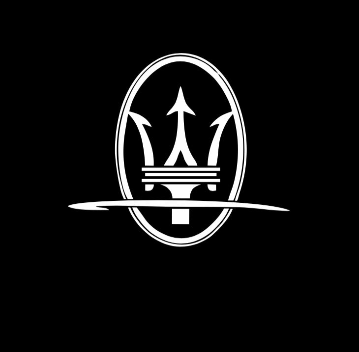 Maserati LOGO PROJECROTR LIGHTS Nr.01 (quantité 1 = 1 jeux / 2 feux de porte)