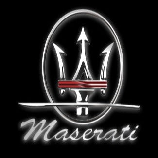 Maserati LOGO PROJECROTR LIGHTS Nr.01 (quantité 1 = 1 jeux / 2 feux de porte)