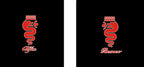 Alfa Romeo Biscione Schlange LOGO PROJECTOR LIGHTS Nr.66 (Menge 1 = 2 Logo Film / 2 Türlichter)