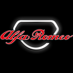Alfa Romeo LOGO PROJECTOT LIGHTS Nr.18 (quantità 1 = 2 Logo Film / 2 luci porta)