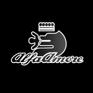 Alfa Romeo LOGO PROJECTOT LIGHTS Nr.21 (quantità 1 = 2 Logo Film / 2 luci porta)
