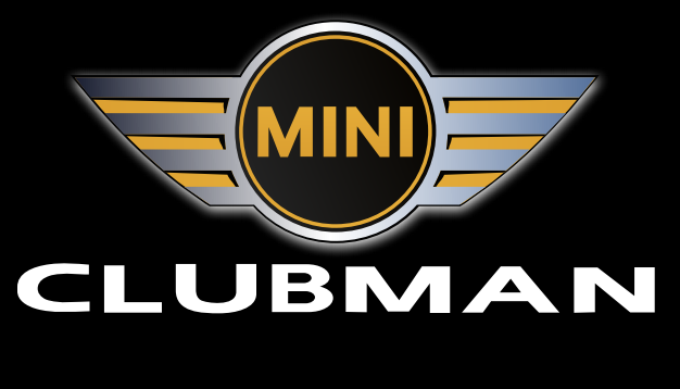 MINI CLUBMAN LOGO PROJECROTR LIGHTS Nr.119 (Menge 1 = 2 Logo Film / 2 Türleuchten)