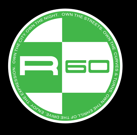 MINI R60 LOGO PROJECTOR LIGHTS Nr.152 (Menge 1 = 2 Logo Film / 2 Türlichter)