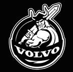 Volvo LOGO PROJECROTR LIGHTS Nr.62 (Menge 1 = 2 Logo Film / 2 Türleuchten)
