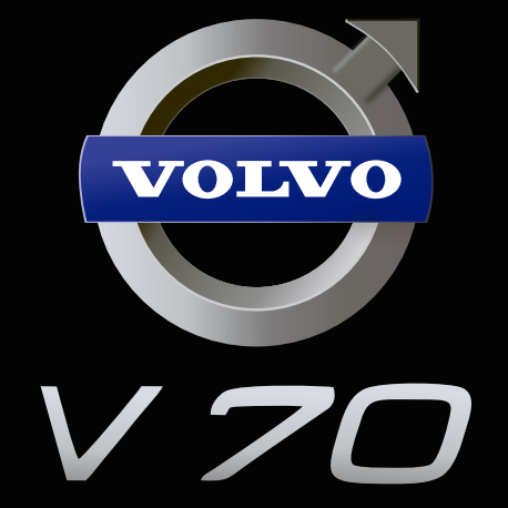 V 70 LOGO PROJECROTR LIGHTS Nr.23 (Menge 1 = 2 Logo Film / 2 Türleuchten)