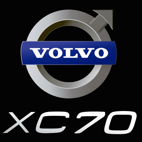 XC70 LOGO PROJECROTR أضواء Nr.18 (كمية 1 = 2 شعار فيلم / 2 أضواء الباب)