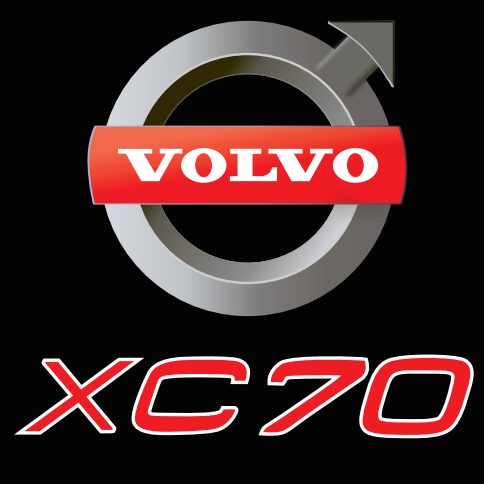 XC70 LOGO PROJECROTR LIGHTS Nr.17 (cantidad 1 = 2 logo película / 2 luces de puerta)