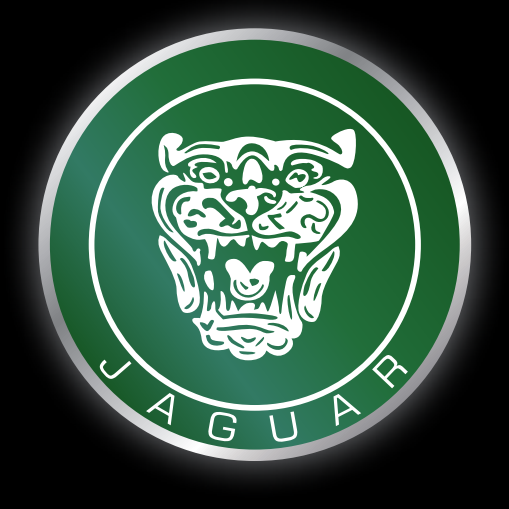 JAGUAR LOGO PROJECTOR LIGHTS Nr.16 (quantité 1 = 1 jeux / 2 lumières de porte)