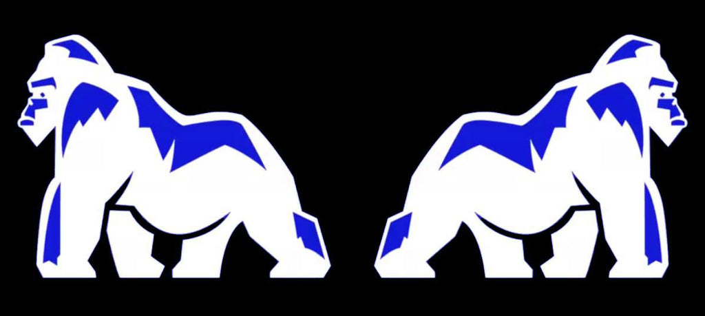 King Kong Logo Nr.224 (Quantität 1 = 2 Logo Films /2 Türlichter im Kombi-Raum 652899;